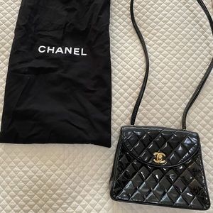 Chanel authentic black purse